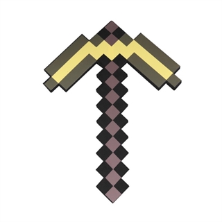 Pixel hakke i guld – 45 cm